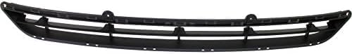 Front Bumper Lower Grille Textured Plastic Direct Replacement Compatible With 2013-2016 Hyundai Santa Fe HY1036118 865614Z000