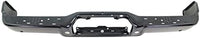 Rear Step Bumper Face Bar Primed Steel With Rear Object Sensor Holes Direct Replacement Compatible With 2006-2008 Ford F-150 / Lincoln Mark LT FO1102360 8L3Z17906EPTM