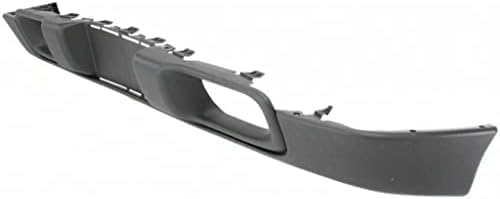 Front Bumper Lower Valance Air Deflector Textured With Fog Light Holes Direct Replacement Compatible With 1998-2004 Chevrolet S10 Pickup GM1092164 88967926