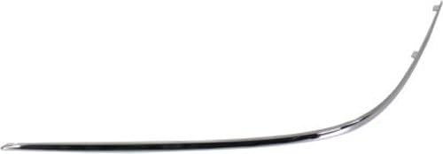 New Front Bumper Molding Chrome Left Driver Side Direct Replacement For Mercedes Benz S-Class 2000-2002 2208850174 MB1058102