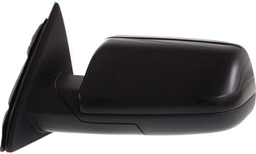 Set of 2 Front Power Mirror Manual Folding Heated Primed Right Passenger & Left Driver Side Direct Replacement Compatible With 2009-2012 Ford Flex FO1320359 FO1321359 8A8Z17683BA
