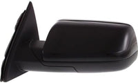 Set of 2 Front Power Mirror Manual Folding Heated Primed Right Passenger & Left Driver Side Direct Replacement Compatible With 2009-2012 Ford Flex FO1320359 FO1321359 8A8Z17683BA