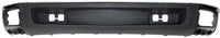 Front Bumper Impact Bar Steel + Lower Valance Air Deflector + Extension + End Caps + Headlights Left & Right Side Direct Replacement Compatible With 2007-2013 Chevrolet Silverado 1500