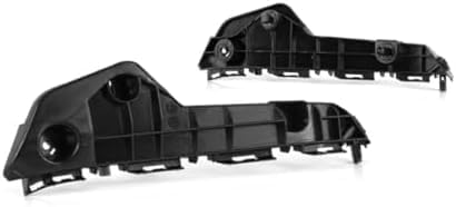 Set Of 2 Front Bumper Support Bracket Plastic Left Driver & Right Passenger Side Direct Replacement Compatible With 2011-2016 Scion tC SC1043101 SC1042101 5211521030 5211621030