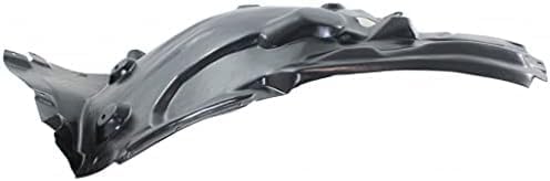 Front Fender Liner Rear Section Plastic Right Passenger Side Direct Replacement Compatible With 2011-2016 BMW 5-Series BM1249124 51717186724
