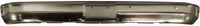 Front Bumper Chrome Steel Without Impact Strip Holes Direct Replacement Compatible With 1973-1980 Chevrolet & GMC C/K Series Full Size Pickup GM1002257 6272560