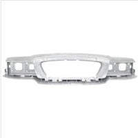 Front Header Panel Thermoplastic And Fiberglass + Grille Chrome Shell & Primed Insert Direct Replacement Compatible With 1998-2002 Mercury Grand Marquis FO1220214 FO1200353
