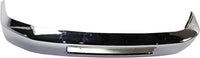 Front & Rear Bumper Face Bar Chrome Steel Direct Replacement Compatible With 2008-2014 Ford E-Series FO1002410 FO1102362 7C2Z17906F 8C2Z17757B
