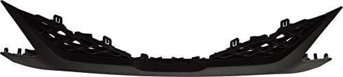 Front Bumper Grille Textured Dark Gray Plastic Direct Replacement Compatible With 2018-2020 Toyota Camry TO1036196 5310206320