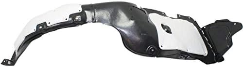 Set Of 2 Front Fender Liner Plastic Left Driver & Right Passenger Side Direct Replacement Compatible With 2014 Hyundai Sonata HY1249135 HY1248135 868123Q700 868113Q700