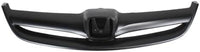 Front Grille Primed Shell And Insert Direct Replacement Compatible With 2004-2005 Honda Civic HO1200164 71122S5AA00ZB