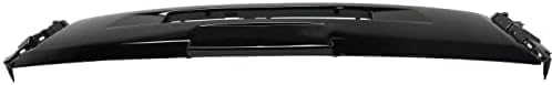 Front Bumper Grille Primed Plastic Direct Replacement Compatible With 2016-2018 Mitsubishi Outlander MI1036110 6400J047