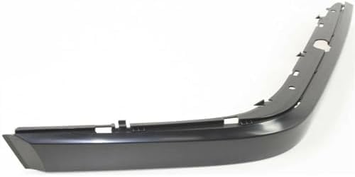 Set Of 2 Front Bumper Molding Outer Cover Plastic Primed Right Passenger & Left Driver Side Direct Replacement Compatible With 1995-2001 BMW 7-Series BM1047101 BM1046101 51118125310