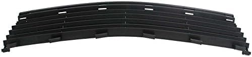 Front Bumper Lower Center Grille Textured Plastic Direct Replacement Compatible With 2004-2009 Toyota Prius TO1036112 5311147010