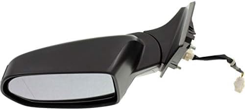 Front Power Mirror Manual Folding Non-Heated Textured Without Signal Light Left Driver Side Direct Replacement Compatible With 2012-2016 Honda CR-V HO1320270 76250T0AA02 76250T0AA01