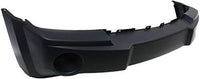 Front Bumper Cover + Lower Valance Air Dam Primed + Molding Chrome + Fog Light Cover Left & Right Side Direct Replacement Compatible With 2005-2007 Jeep Grand Cherokee CH1038112