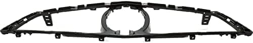 Front Grille Frame Textured Plastic Direct Replacement Compatible With 2018-2020 Acura TLX AC1200131 71121TZ3A11