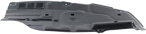 Set Of 2 Front Engine Splash Shield Under Cover Right Passenger & Left Driver Side Direct Replacement Compatible With 2011-2012 Toyota Avalon TO1228173 TO1228172 5144107020 5144207020