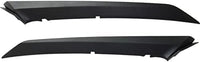 Set Of 2 Front Bumper Upper Molding Textured Right Passenger & Left Driver Side Direct Replacement Compatible With 2018-2022 Toyota Camry TO1047105 TO1046105 5271206100 5271306100