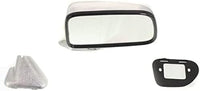 AUTOS PARTS PLUS Set Of 2 Front Mirror Manual Adjust Folding Non-Heated Chrome Right & Left Side Direct Replacement Compatible With 1987-1988 Toyota Pickup / 1987-1989 4Runner TO1320108 TO1321108