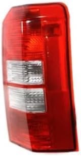 Set Of 2 Tail Light Assembly Right Passenger & Left Driver Side Direct Replacement Compatible With 2008-2017 Jeep Patriot 5160364AG-PFM 5160365AG-PFM
