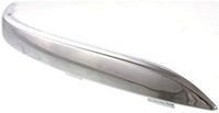 Set Of 2 Front Bumper Molding Chrome Plastic Left Driver & Right Passenger Side Direct Replacement Compatible With 2005-2010 Volkswagen Jetta VW1213100 VW1212100