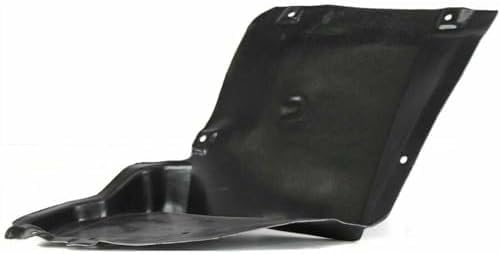 Set Of 2 Front Lower Section Fender Liner Right & Left Side Direct Replacement Compatible With 2001-2007 Mercedes Benz C-Class MB1249114 MB1248183 2038810423 2038840822 2038810323
