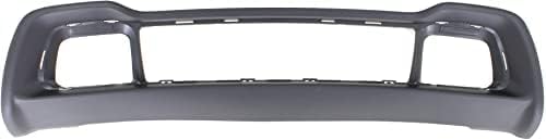 Front Bumper Lower Cover Primed + Grille & Frame Direct Replacement Compatible With 2014-2016 Jeep Grand Cherokee CH1015115 CH1036128 CH1037108 1WL30TZZAD 68141936AD 68143070AD