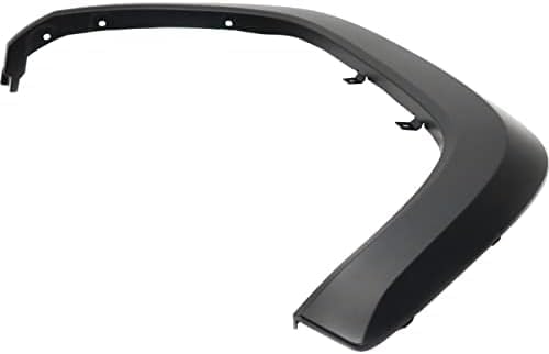 Set of 2 Front Fender Flare Textured Plastic Left Driver & Right Passenger Side Direct Replacement Compatible with 2016-2023 Toyota Tacoma TO1291109 TO1290109 7587104060 7587204060