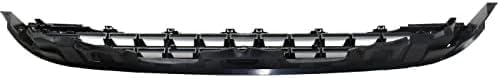 Front Grille Textured Shell And Insert Plastic With Chrome Molding Direct Replacement Compatible With 2014-2021 Mini Cooper MC1200105 51137335529
