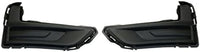 Set Of 2 Front Fog Light Cover Textured Left Driver & Right Passenger Side Direct Replacement Compatible With 2017-2020 Nissan Rogue NI1039148 NI1038148 622566FL0A 622576FL0A