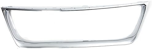 Front Grille Molding Outer Plastic Chrome Direct Replacement Compatible With 2007-2009 Lexus ES350 LX1202101 5271133080