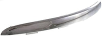 Set Of 2 Front Bumper Molding Chrome Plastic Left Driver & Right Passenger Side Direct Replacement Compatible With 2005-2010 Volkswagen Jetta VW1213100 VW1212100