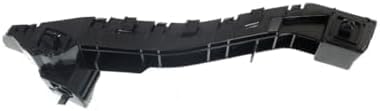 Set Of 2 Front Bumper Bracket Plastic Left Driver & Right Passenger Side Direct Replacement Compatible With 2009-2013 Subaru Forester SU1043101 SU1042101 57707SC040 57707SC050