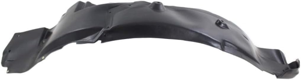 Front Fender Liner Left Driver Side Direct Replacement Compatible With 2007-2010 Chrysler Sebring / 2011 Chrysler 200 CH1248131 4389813AF