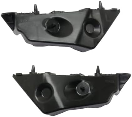 Set Of 2 Front Bumper Bracket Cover Reinforcement Right Passenger & Left Driver Side Direct Replacement Compatible With 2013-2018 Ford C-Max FO1043152 FO1042152 AM5Z17C947A