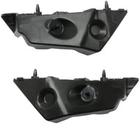 Set Of 2 Front Bumper Bracket Cover Reinforcement Right Passenger & Left Driver Side Direct Replacement Compatible With 2013-2018 Ford C-Max FO1043152 FO1042152 AM5Z17C947A