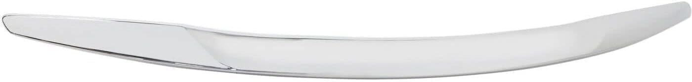 Front Upper & Lower Grille Primed + Hood Molding Chrome + Fog Light Cover Right Passenger & Left Driver Side Direct Replacement Compatible With Hyundai Sonata 2011-2013 HY1036114