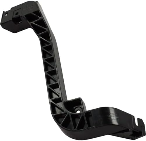Set of 2 Front Radiator Support Lower Bracket Plastic Left Driver & Right Passenger Side Direct Replacement Compatible with 2012-2016 Mercedes Benz GL-Class / 2016-2019 GLE-Class