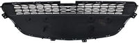 Front Bumper Lower Grille Chrome Shell & Primed Insert Without Fog Holes Direct Replacement Compatible With 2013-2015 Chevrolet Spark GM1200656 95078756