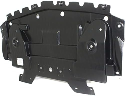 Front Engine Splash Shield Under Cover Direct Replacement Compatible with 2008-2014 Cadillac CTS GM1228127 15263372