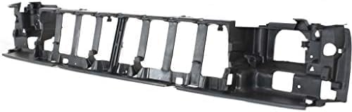 Front Header Panel ABS Plastic Without Headlight Leveling Device Direct Replacement Compatible With 1993-1995 Jeep Grand Cherokee CH1220110 55054886