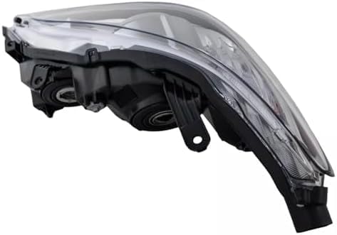 Front Headlight Lens And Housing Right Passenger Side Direct Replacement Compatible With 2010-2011 Lexus ES350 LX2519116 8113033740