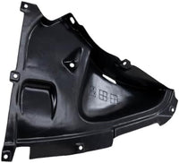 Front Lower Section Fender Liner Plastic Left Driver Side Direct Replacement Compatible With 2012-2019 BMW 3-Series BM1250127 51717260739