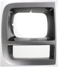 Set Of 2 Front Head Light Door Bezel Left Driver & Right Passenger Side Direct Replacement Compatible With 1994-1996 Chevrolet/GMC G-Series GM2513181 GM2512181 15685964 15685963