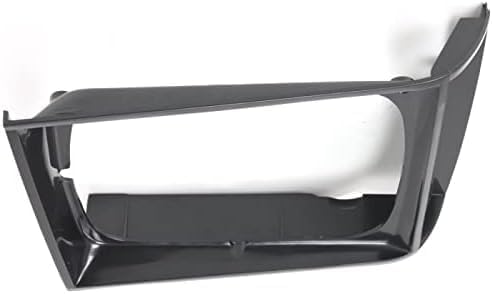 Set Of 2 Front Head Light Door Bezel Primed Left Driver & Right Passenger Side Direct Replacement Compatible With 1982-1990 S10 Pickup GM2513127 GM2512127 15653682 15653681