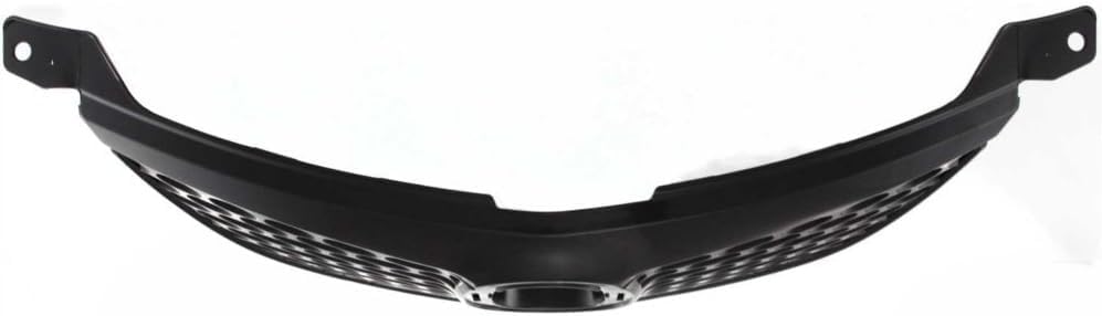 Front Grille Black Shell And Insert Direct Replacement Compatible With 2004-2006 Mazda 3 MA1200172 BN8W50710B33
