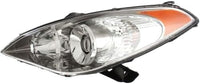 Set Of 2 Front Head Light Assembly Plastic Left Driver & Right Passenger Side Direct Replacement Compatible With 2004-2006 Toyota Solara TO2502152 TO2503152 81150AA080 81110AA080
