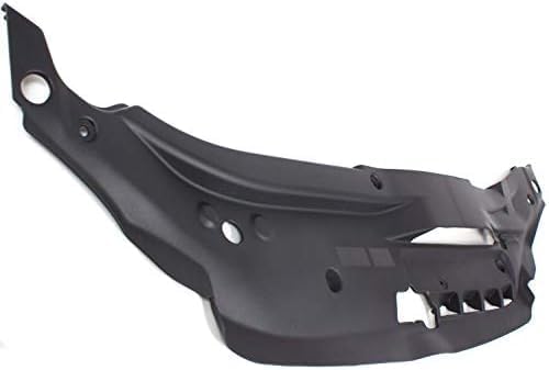 Front Radiator Support Cover Plastic Direct Replacement Compatible With 2005-2010 Toyota Avalon TO1225270 5329507010