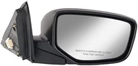 Front Power Mirror Manual Folding Heated Primed Without Signal Light Right Passenger Side Direct Replacement Compatible With 2008-2012 Honda Accord HO1321231 76208TA5A11